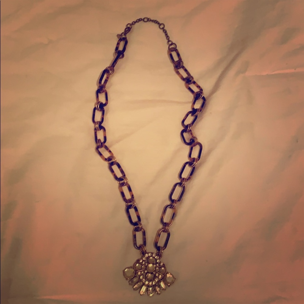 J. Crew Tortoise necklace